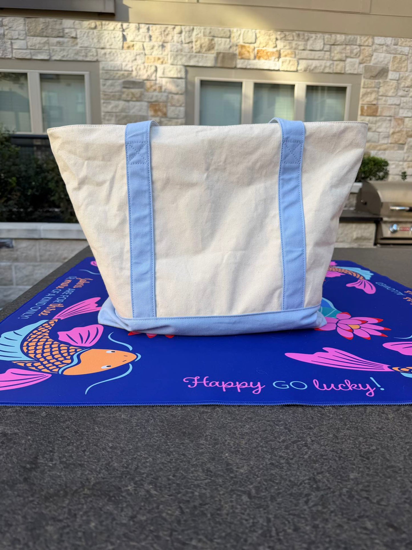 Zipper Carrying Tote For Mahjong Bundle