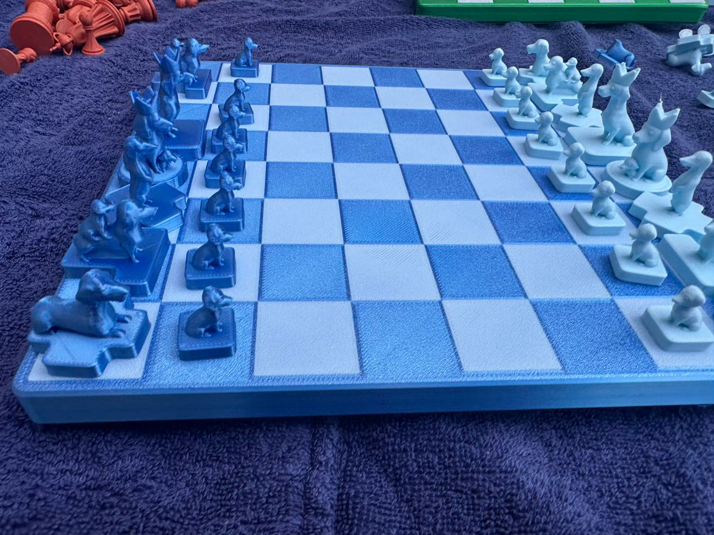 Dachshund Travel Chess