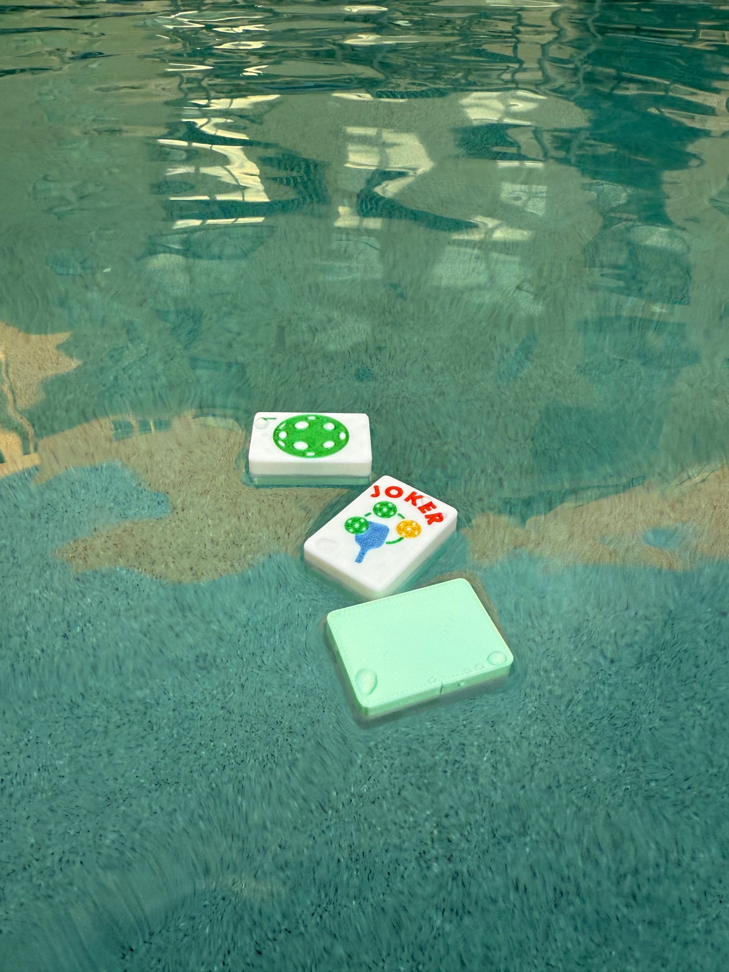 Travel Mahjong Tiles - Pickleball