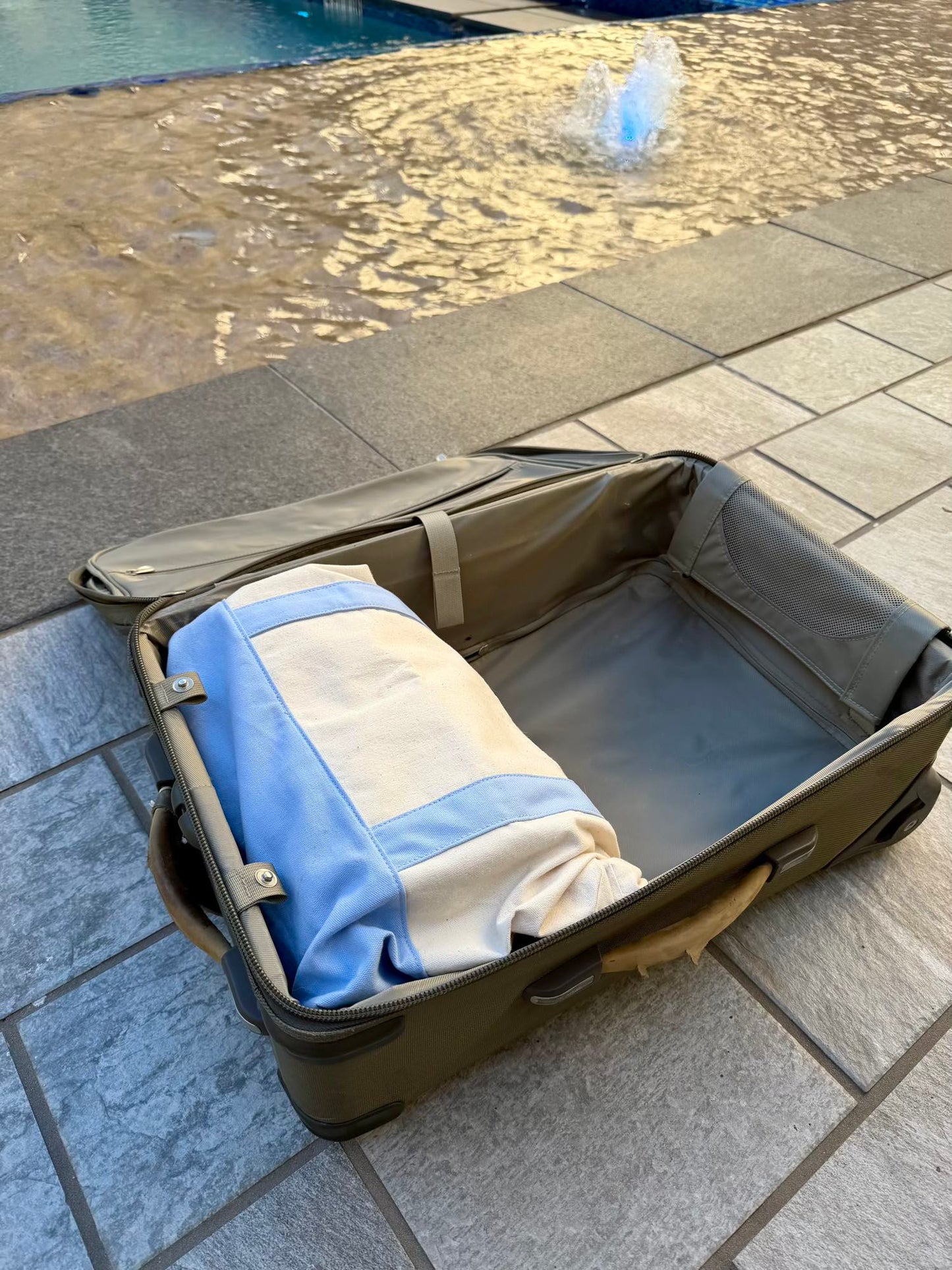 Zipper Carrying Tote For Mahjong Bundle