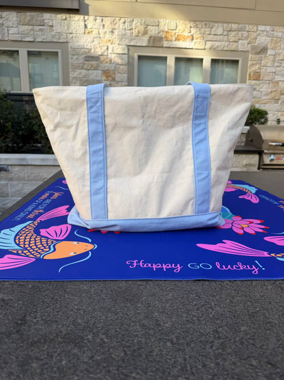 Zipper Carrying Tote For Mahjong Bundle