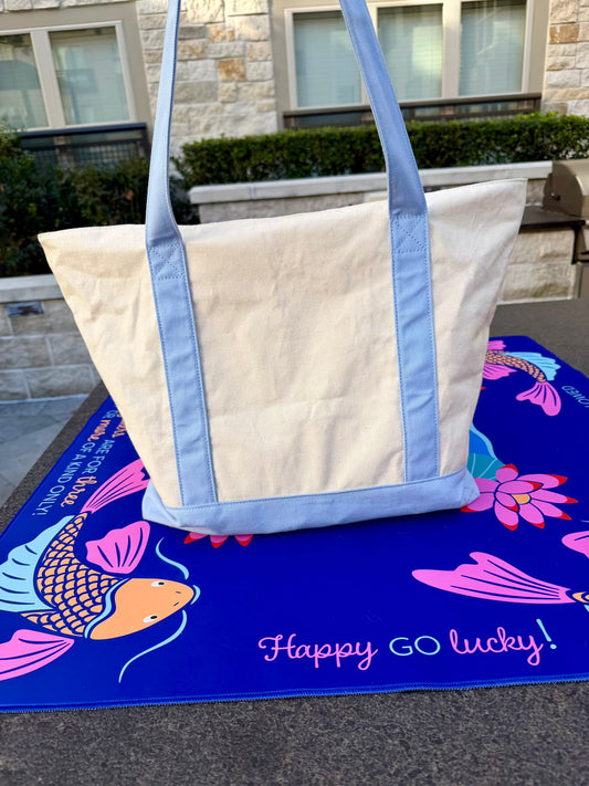 Zipper Carrying Tote For Mahjong Bundle