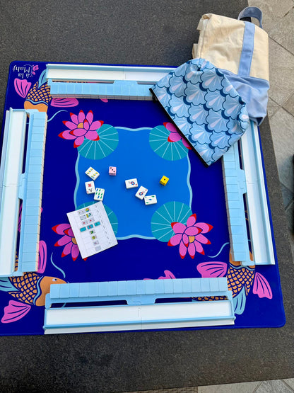 Mahjong Mat - Happy Go Lucky by a La Mahj