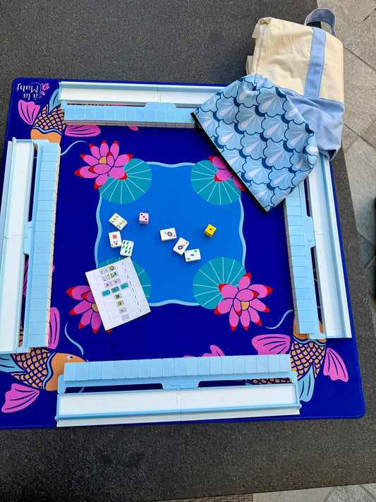 Mahjong Mat - Happy Go Lucky by a La Mahj