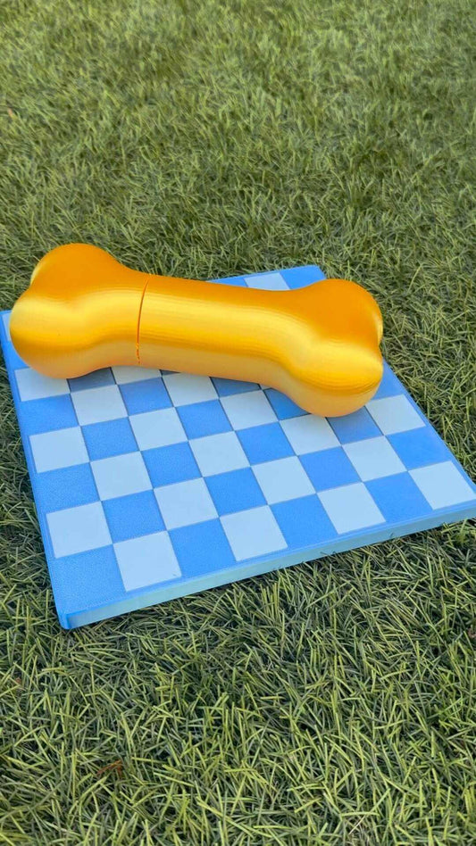 Golden Bone - Chess Piece Carrying Case