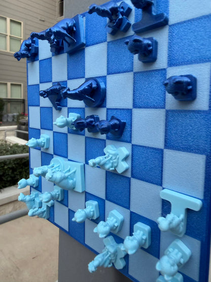 Fridge Chess - Dog Theme