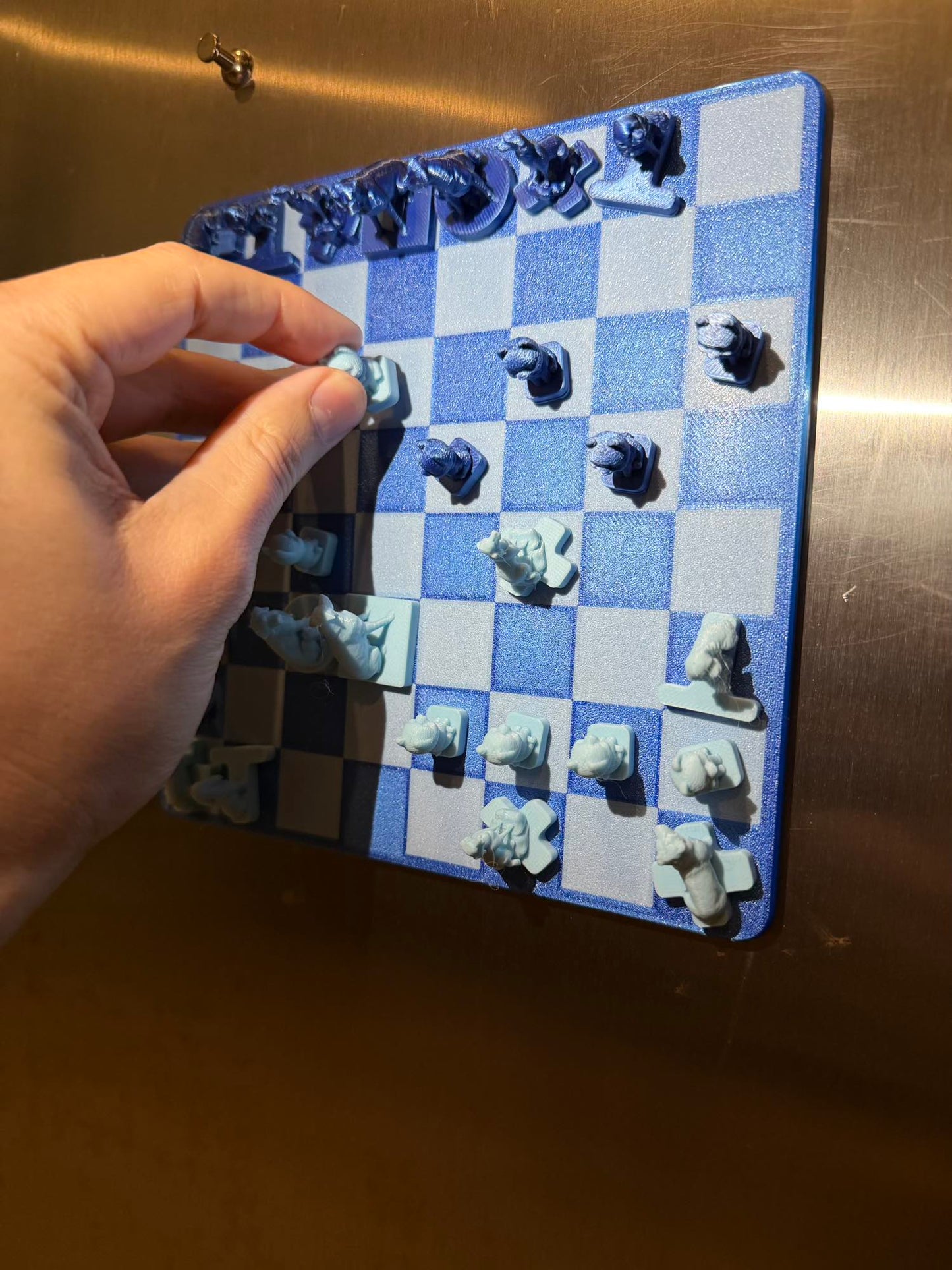 Fridge Chess - Dog Theme
