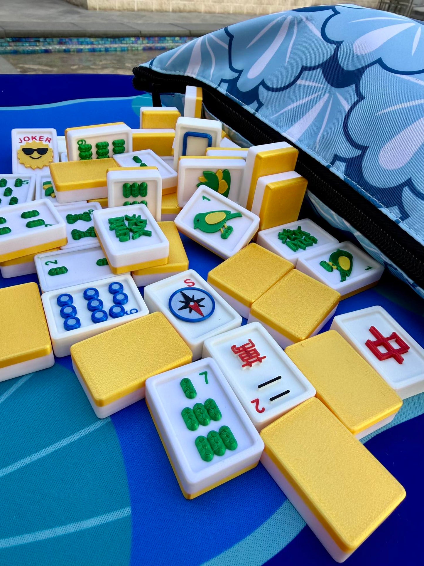 Travel Mahjong Tiles - 3D