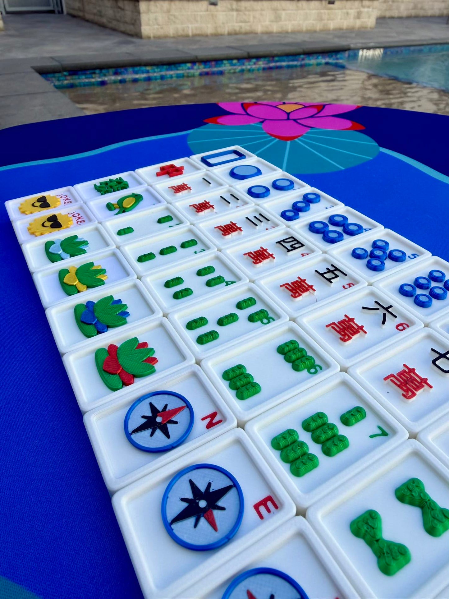 Travel Mahjong Tiles - 3D