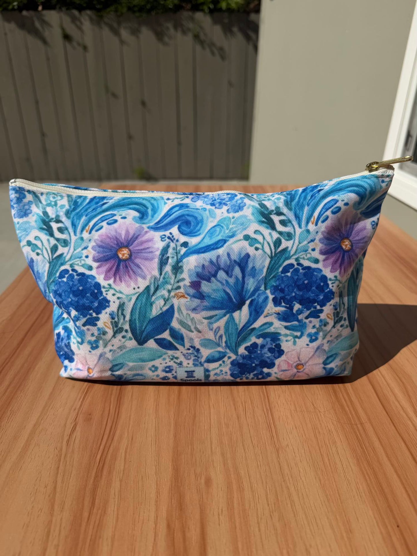 Spools Floral Mahjong Tile Pouch