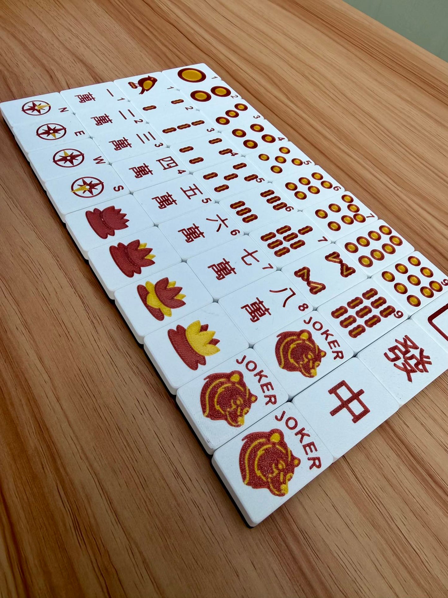 Travel Mahjong Tiles - Cabin