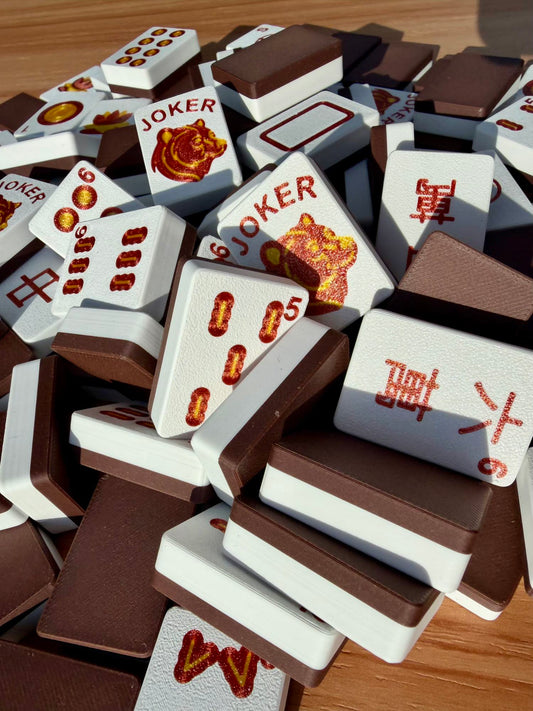 Travel Mahjong Tiles - Cabin