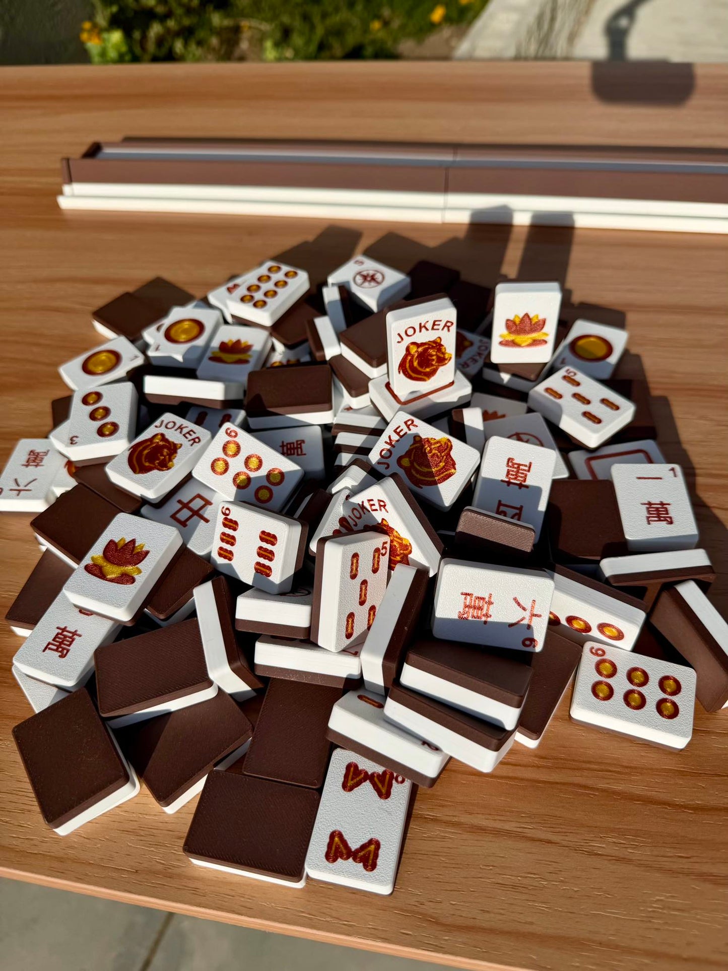 Travel Mahjong Tiles - Cabin