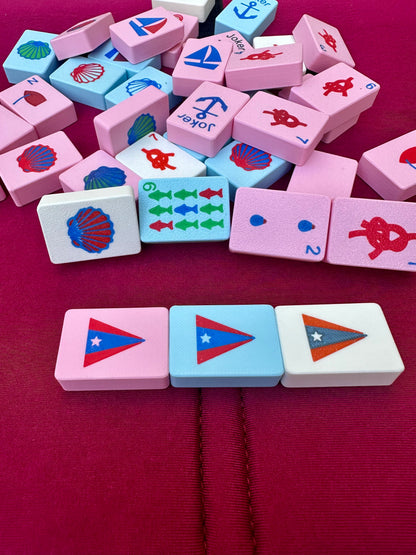 YOUR LOGO on our Nautical Mahjong Tiles