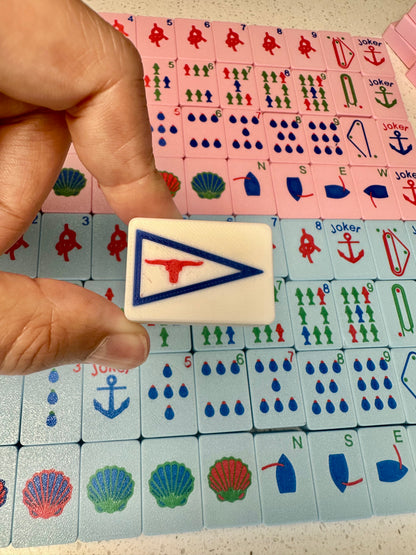YOUR LOGO on our Nautical Mahjong Tiles