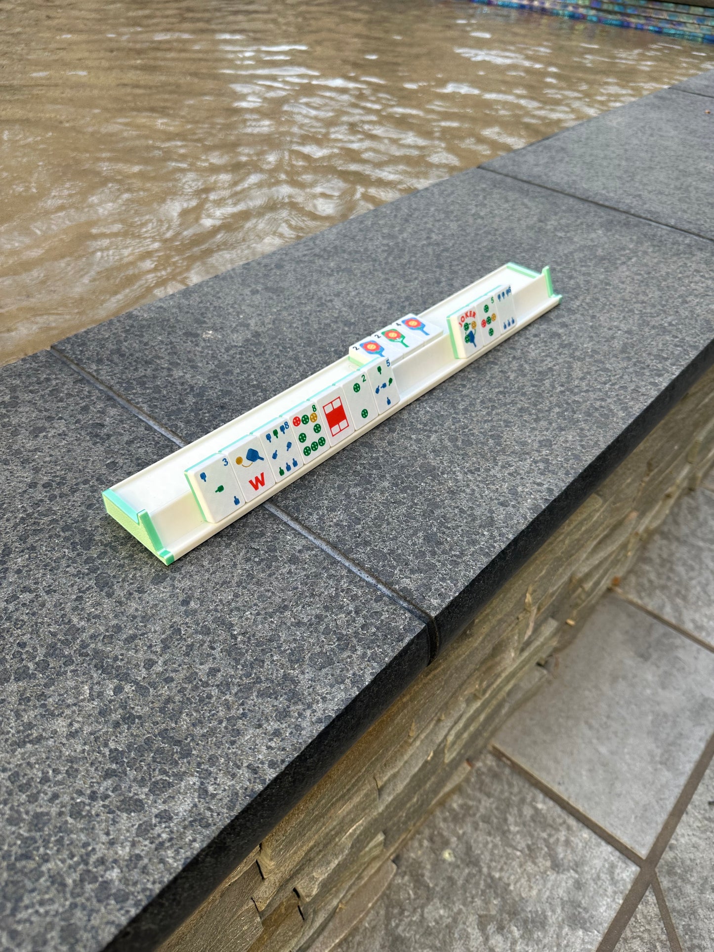 Mahjong Travel Racks for Full Size Tiles (4 Racks)