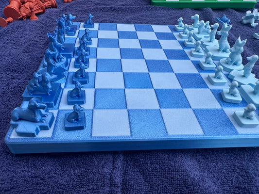 Dachshund Travel Chess