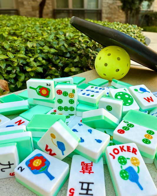 Travel Mahjong Tiles - Pickleball