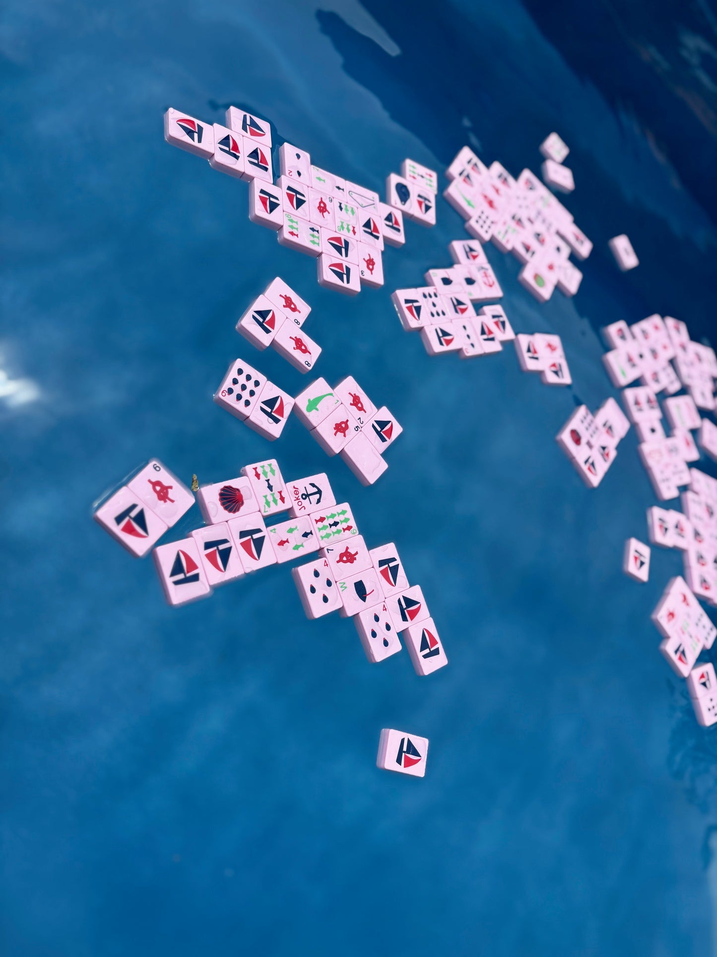 Travel Mahjong Tiles - Nautical