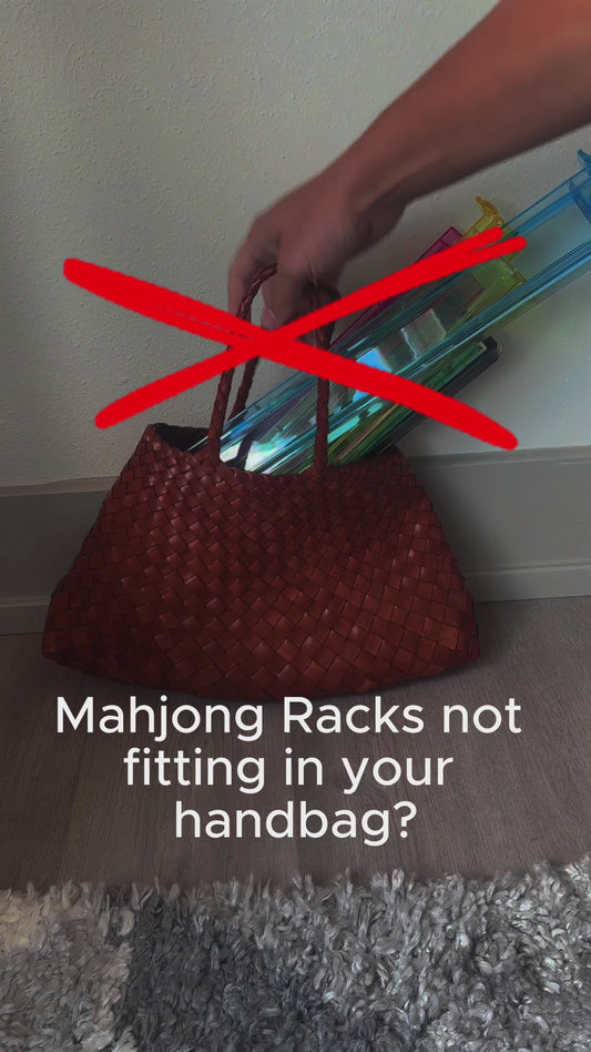 Mahjong Travel Racks for Full Size Tiles (4 Racks)