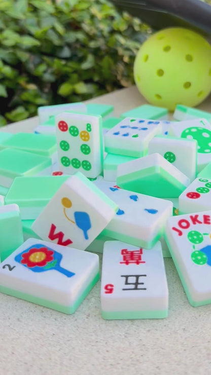 Travel Mahjong Tiles - Pickleball